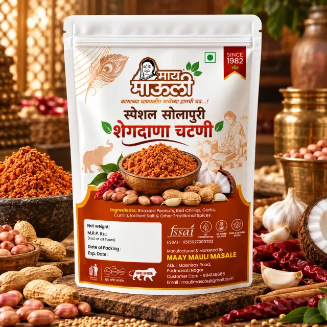 स्पेशल सोलापुरी शेंगदाणा चटणी