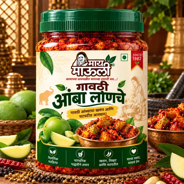 गावरण आंबा लोणचे